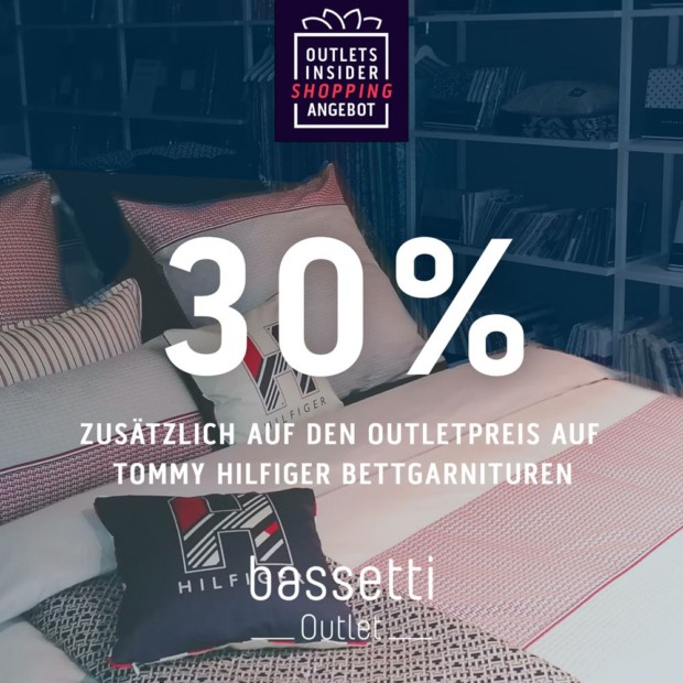 Bassetti 30% zusätzlich auf Tommy Hilfiger Bettgarnitur - OIS