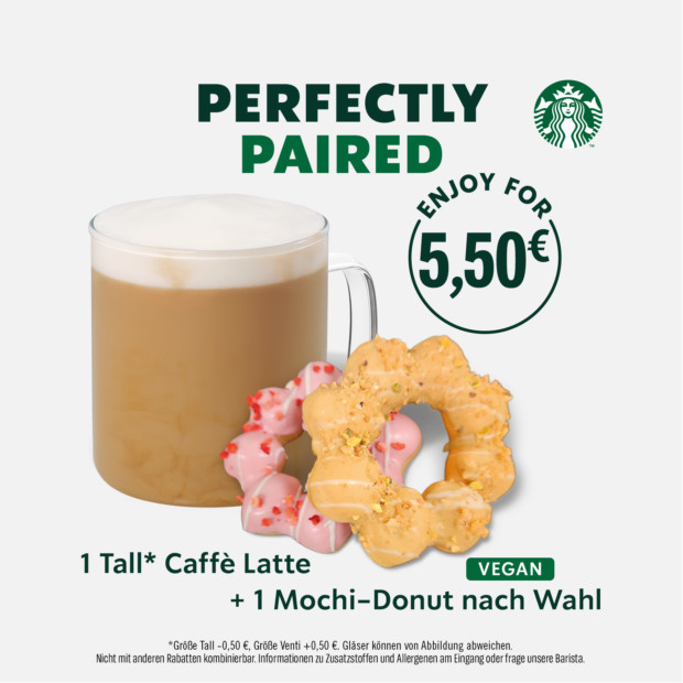 Starbucks PERFECTLY PAIRED