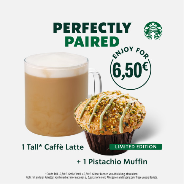 Starbucks PERFECTLY PAIRED