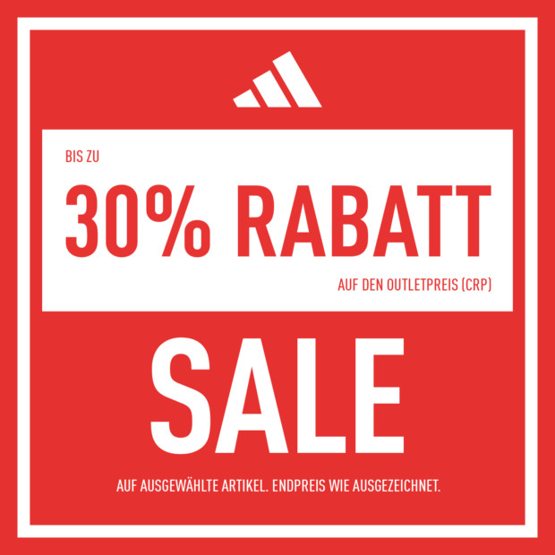 Adidas bis zu 30% zusätzlich