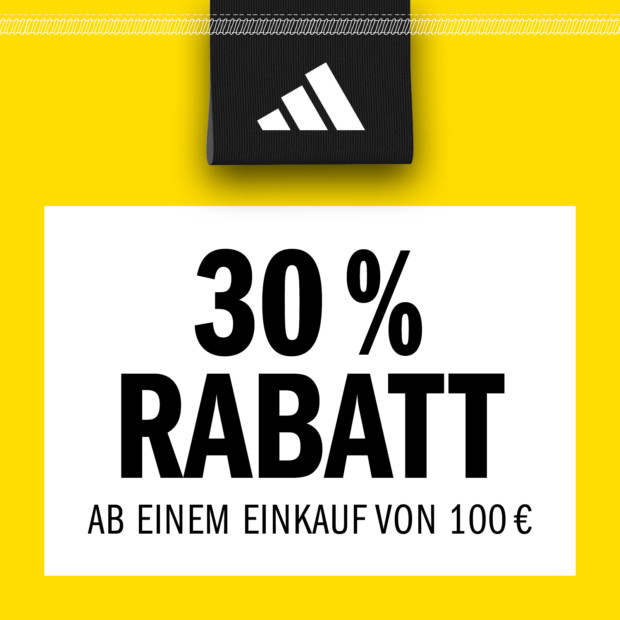 Adidas 30% zusätzlich ab 100€ Einkauf