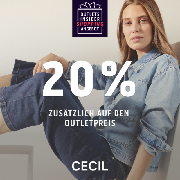 Cecil 20% zusätzlich - OIS