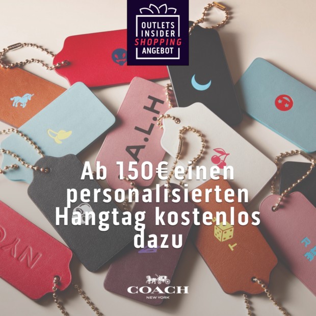 Coach ab 150€ kostenlosen Hängetag - OIS