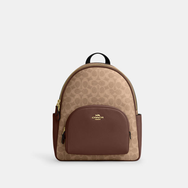 Coach Court Backpack in Signature Canvas