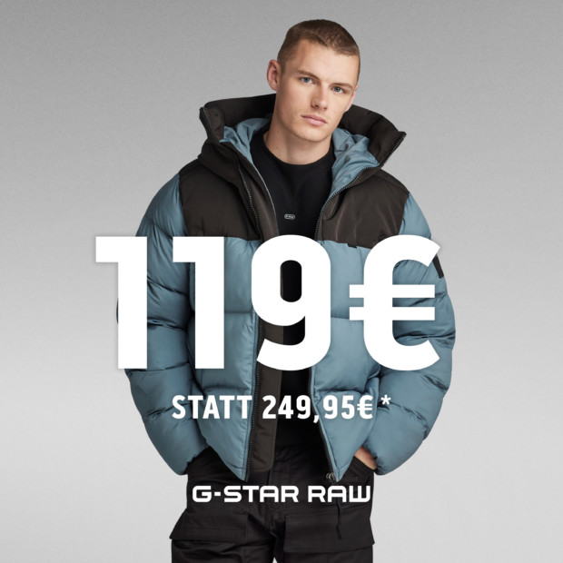 Herren Puffer Jacke