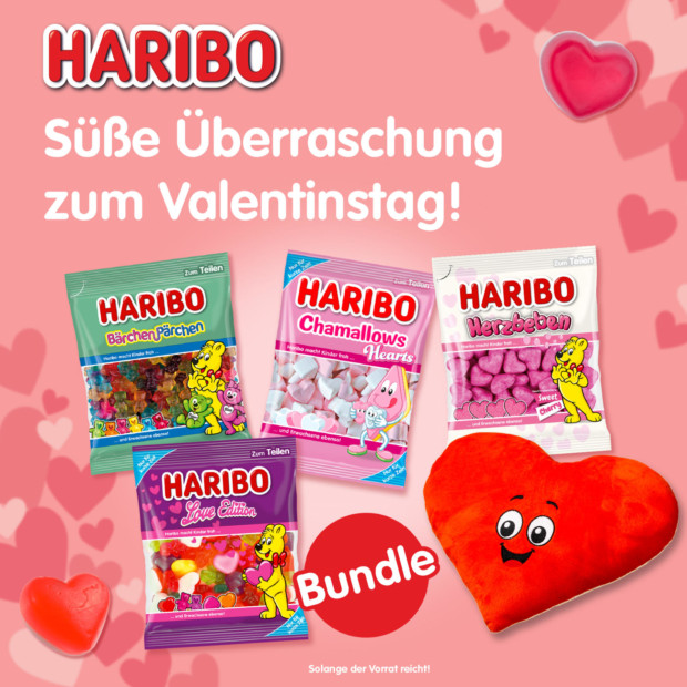 Haribo Valentinstags-Bundle