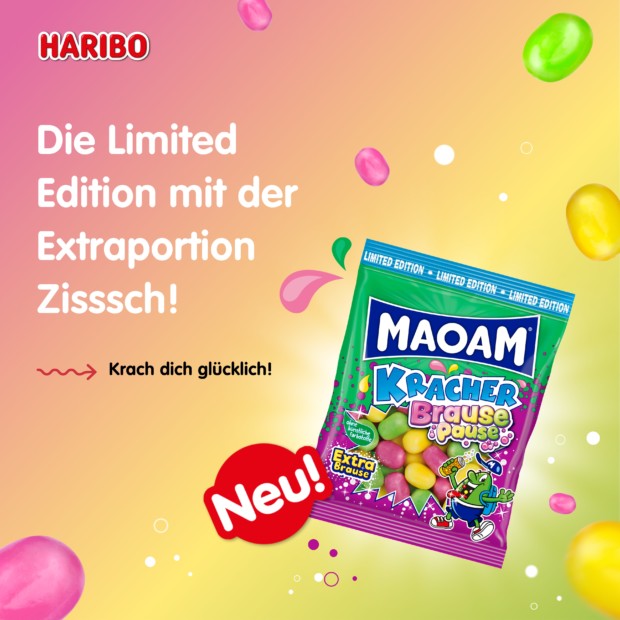 Haribo Maoam Kracher Brause-Pause