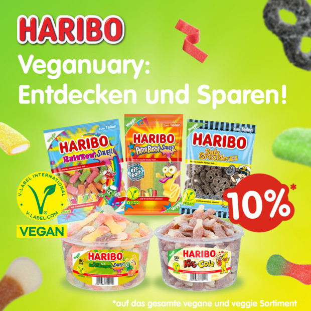 Haribo Veganuary