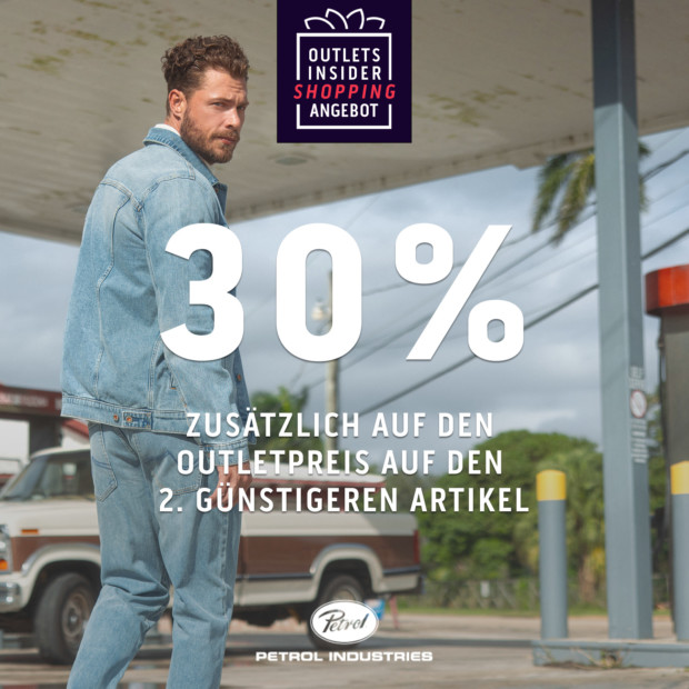 Petrol Industries 30% auf den 2 günstigeren Artikel - OIS