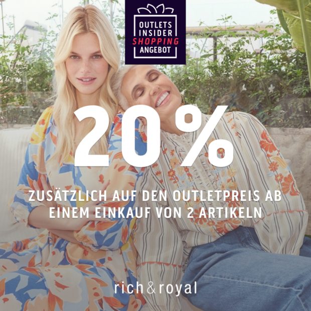 Rich & Royal 20% ab 2 Artikeln - OIS