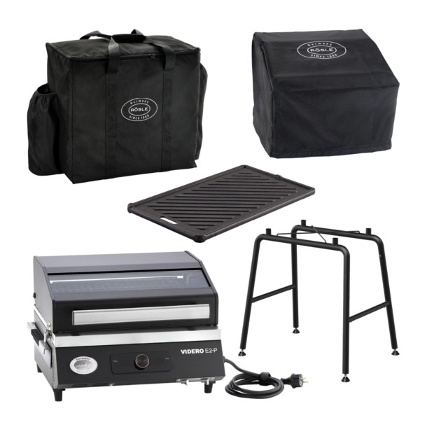 Videro E2-P Elektrogrill-Set