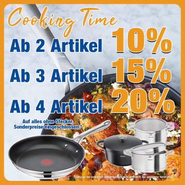 Tefal Cooking Time September