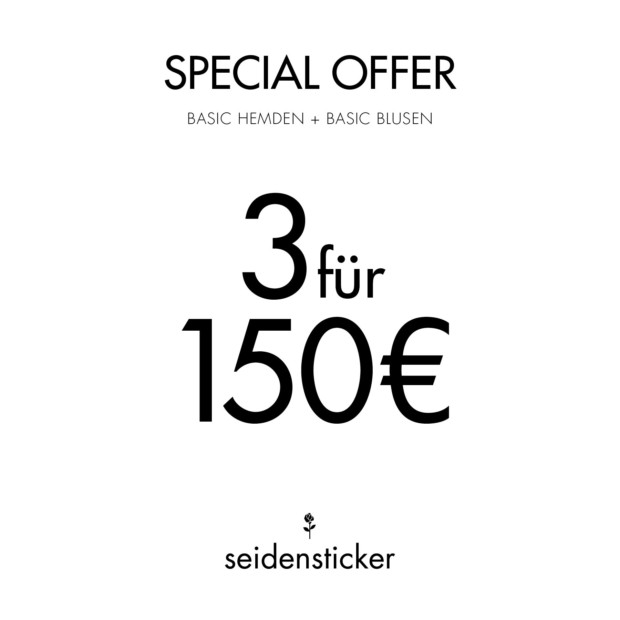 Seidensticker 3 für 150€