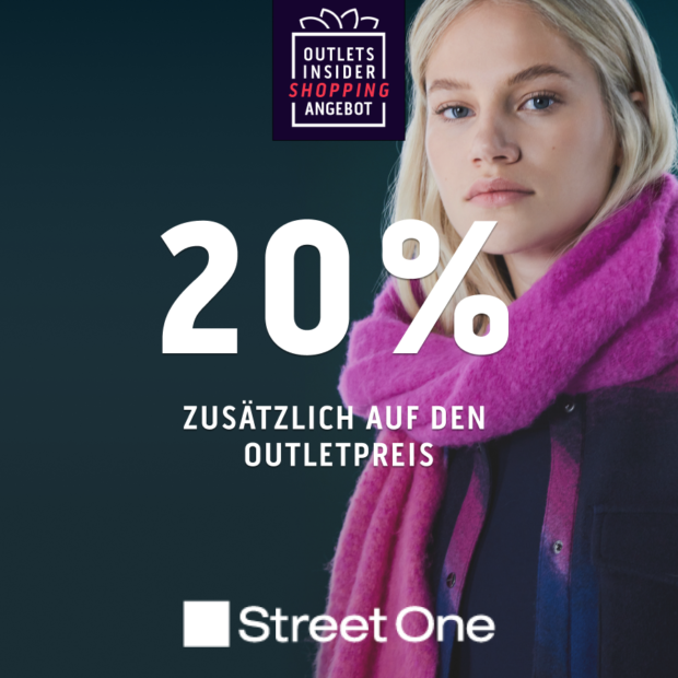 Street One 20% zusätzlich - OIS