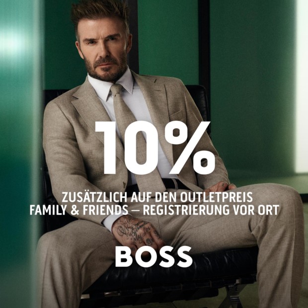 BOSS 10% Family & Friends Rabatt - 2410