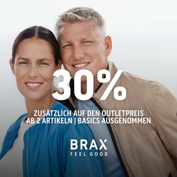 Brax 30% zusätzlich ab 2 Artikel