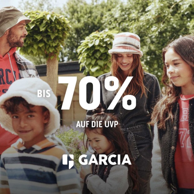 Garcia bis zu 70% auf die UVP