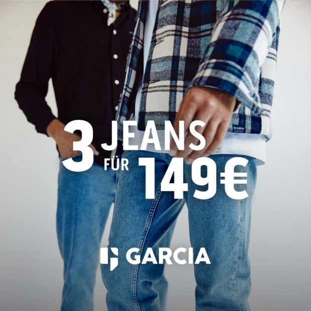 Garcia Jeans -Angebot 2 für 109€ und 3 für 149€