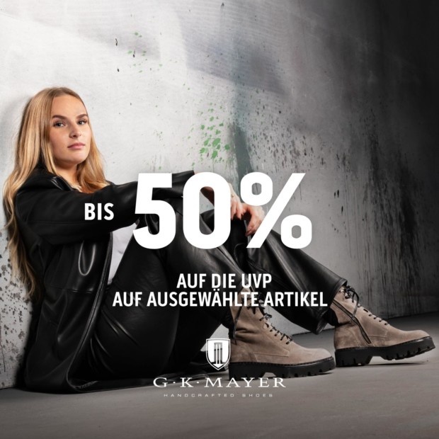 G. K. Mayer Shoes bis 50% auf UVP - SS24