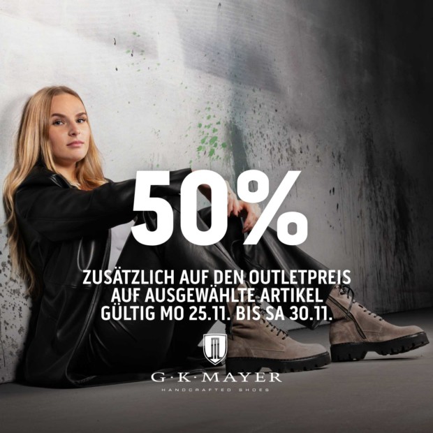 G.K. MAYER SHOES 50% - bw2411