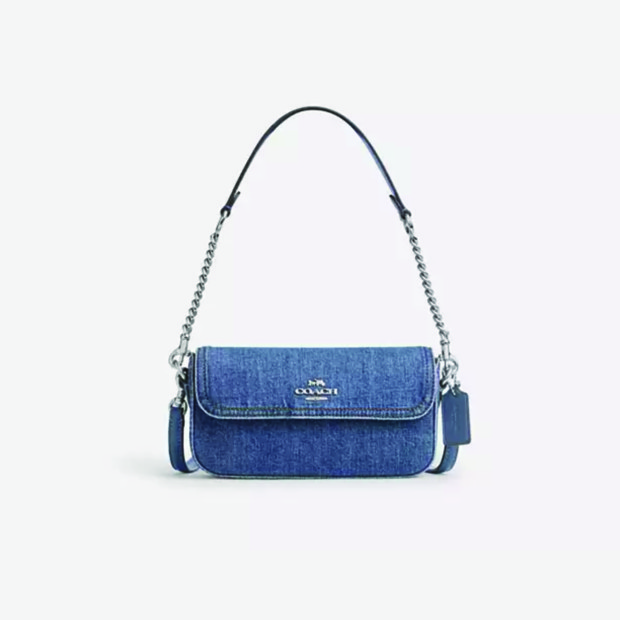 Baguette Bag in Denim