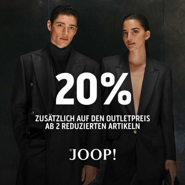 Joop 20% ab 2 Artikeln