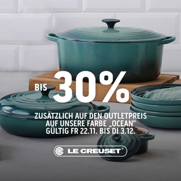 LE CREUSET bis 30% - bw2411