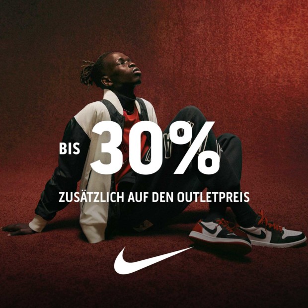 NIKE bis 30% zusätzlich