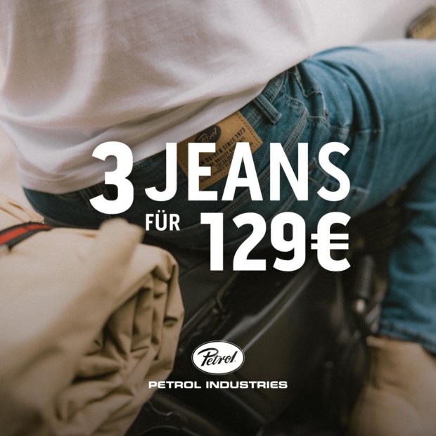 Petrol Industries 3 Jeans für 129€