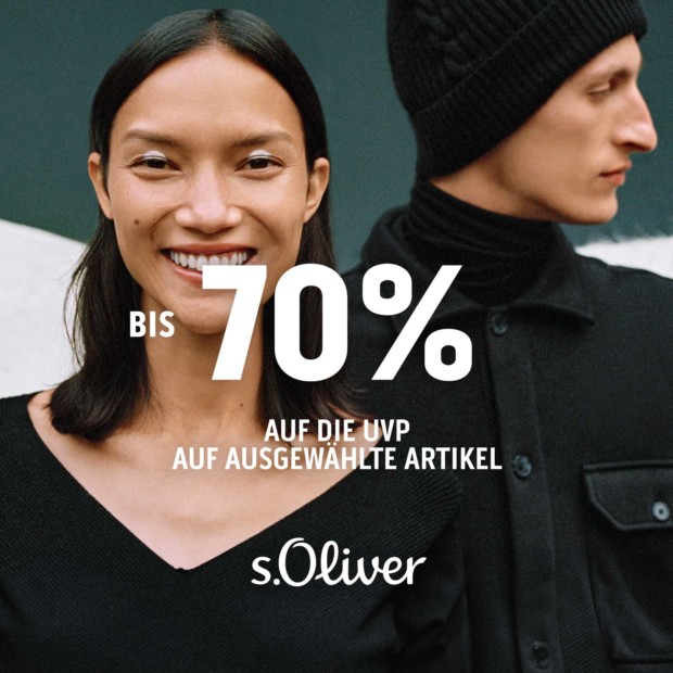 s. Oliver bis zu 70% WinterSale25