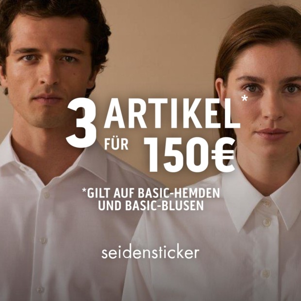 Seidensticker 3 für 150€