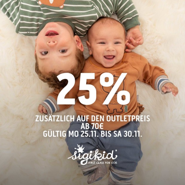 SIGIKID 25% ab 70€- bw2411