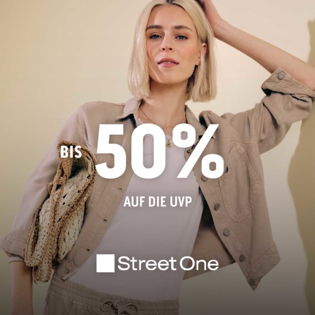 Street One bis zu 50% auf die UVP