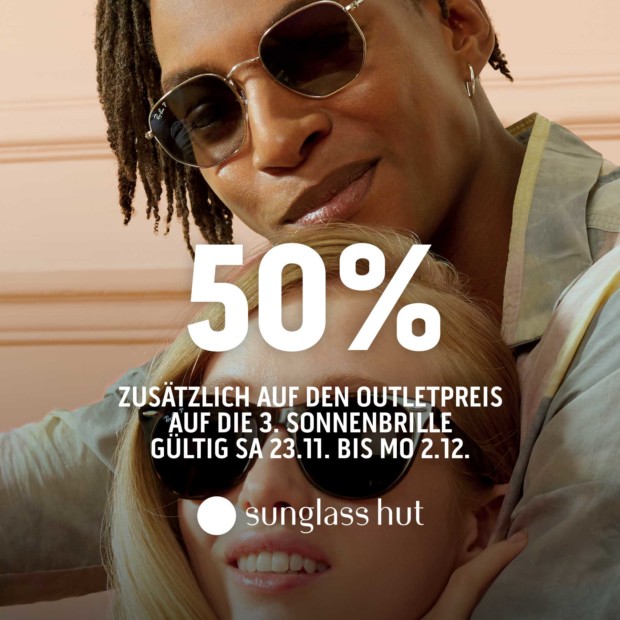 SUNGLASSHUT 50% auf die dritte Sonnenbrille - bw2411