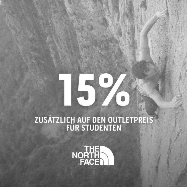 THE NORTH FACE 15% Studentenrabatt - 2410