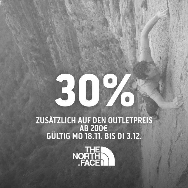 THE NORTH FACE 30% ab 200€ - bw2411