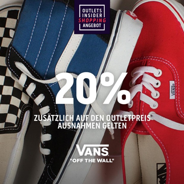 Vans 20% zusätzlich - OIS