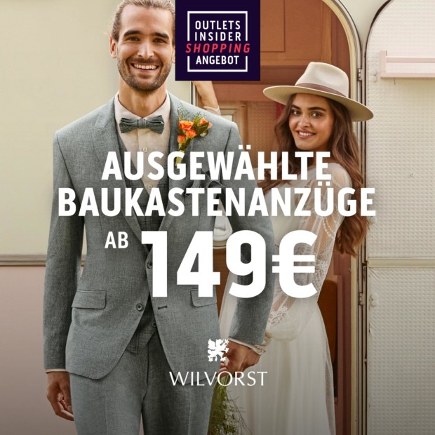 Wilvorst ausgewählte Baukastenanzüge ab 149€- OIS